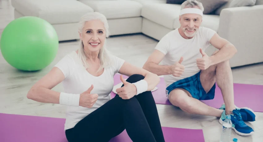 portrait-two-adorable-people-doing-exercises